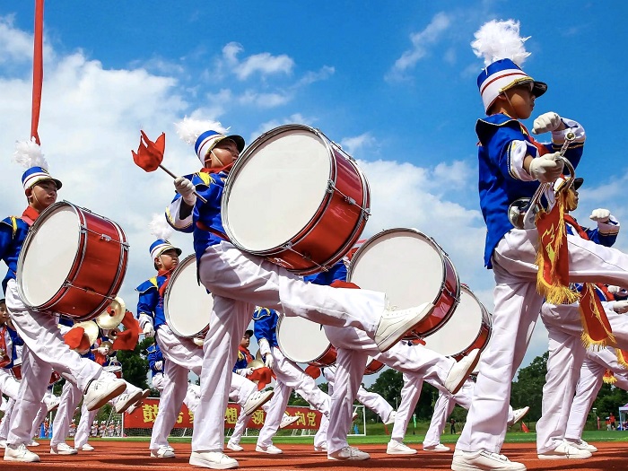 校內(nèi)鼓號隊樂器